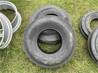 (2) New 10.00x16 front tractor tires