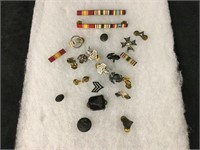 23 Armed Forces Metals and Pins