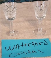 403 - WATERFORD CRYSTAL SHERRY GLASSES