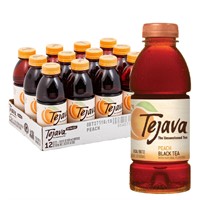 Tejava Peach Iced Tea  16.9oz (12 Pack)