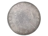 1806 Draped Bust Half, Knob 6