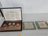 Vintage collectors coins