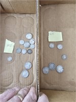 929 and 800 silver Foreign coins