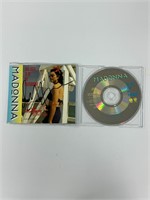 Autograph COA Madonna CD