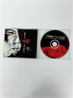 Autograph COA Aaliyah CD