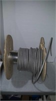 Reel of aluminum armour cable