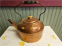 Antique Copper Tea Kettle