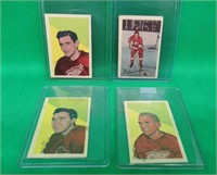 4x 1952-53 Parkhurst Hockey Cards Pavelich #66 +