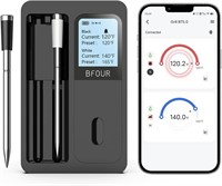 BFOUR Wireless Meat Thermometer with 2 Meat