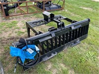 Kew KC 76" Skidsteer Grapple Bucket