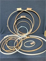 Embroidery/Quilting hoops -various sizes