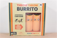 THROW THROW BURRITO GAME *NEW*