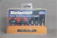 Mastercraft 6pc Router Bit Set