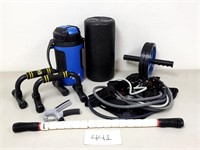 Exercise Gear - Ab Roller, Bands, Etc. (No Ship)
