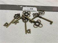 Lot Of Skeleton Keys