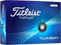 R1154  Titleist Tour Soft Golf Balls White 3pk