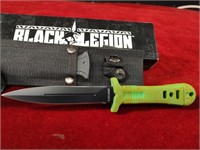 Black Legion Knife NIB w/Sheath