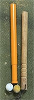 Wood and Metal Golf Club Grips, 20in