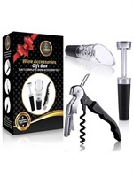 Wine Accessories Gift Box Set | Waiters Corkscrew