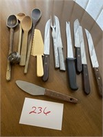 WOODEN SPOONS / KNIVES