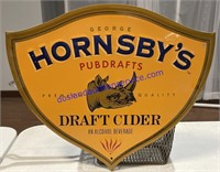 Hornsby's Tin Sign (19 x 16)