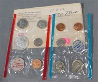 1970 Mint Set with Key Date Kennedy Half Dollar.