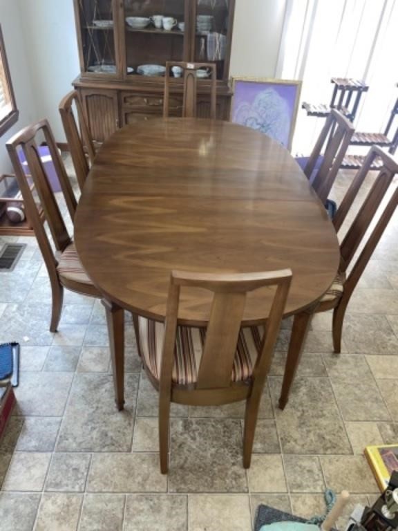 Mid Century Dining Table & Chair Set