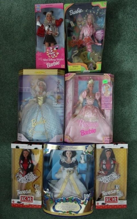 Disney & Scooby Doo Barbie Collection