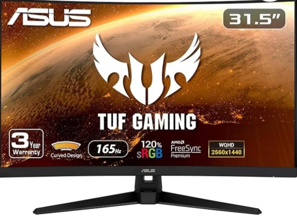 ASUS TUF Gaming 32" 1440P HDR Curved Monitor