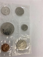 1969set of Canadian coins