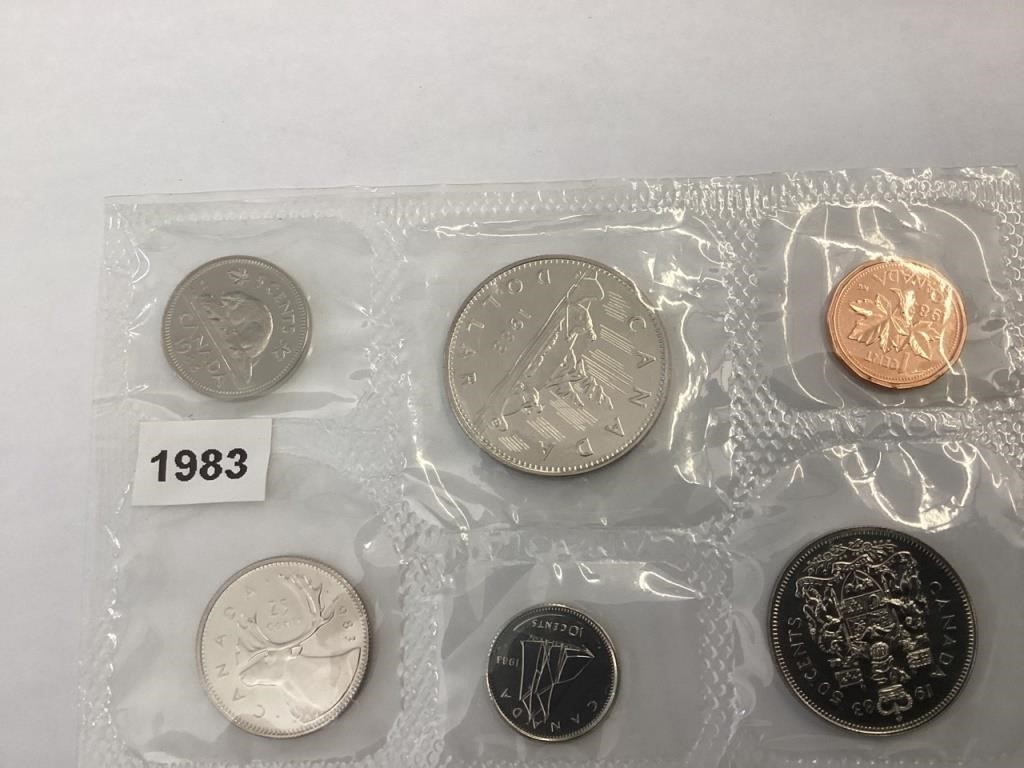 1983 uncirculated coins
