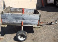 Custom-Built Tow Behind Lawn Dump Wagon