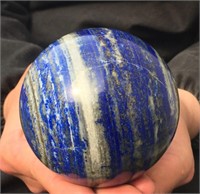 840 Gm Top Quality Hand Made Lapis Lazuli Sphere