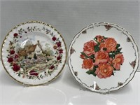 2 Royal Albert Collector Plates - Old Country