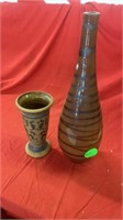 UNIQUE VASES  12& 24 IN