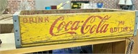 WOODEN COCA-COLA BOTTLE CRATE