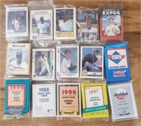 Assorted Sealed Baseball Cards