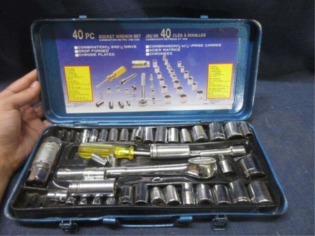 40 pcs socket set