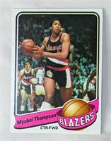 1979-80 Topps Mychal Thompson RC Rookie Card #63
