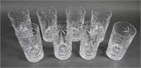 (8) GOLDINGER "PALM BEACH" HIGHBALL GLASSES