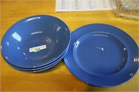 Collection of Blue Dishes