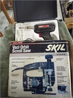 Skil Saw, Vari-Orbit Scroll Saw, Soldering Gun w/