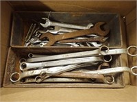 Box w/ Several Wrenches, Power Strip, DeWalt 18V