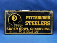 STEELERS SUPER BOWL CHAMPIONS LICENSE PLATE