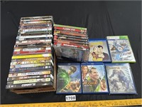 DVDs, Video Game, Blue Ray DVDS