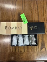 NEW BOMBAY MEDICI SALT PAPER SHAKERS