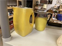 2 - ANTIQUE PITCHERS