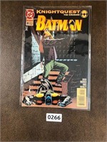 DC comic book Batman as pictured