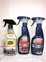 3 Spray Bottles of Auto Cleaner