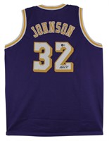 Autographed Magic Johnson Jersey